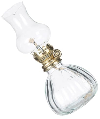 HOOTNEE Retro Petroleumlampe Aus Vintage Öllampe Für Hochzeiten Und Innendekoration Winddicht Mit Hervorragender Lichtdurchlässigkeit Für Stimmungsvolle Atmosphäre Und Notbeleuchtung