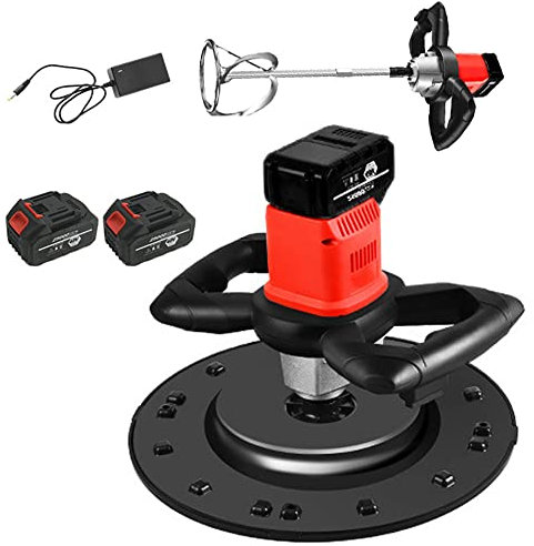 Cazzuola elettrica per malta di cemento in calcestruzzo, Levigatrice per cartongesso portatile, Levigatrice per cartongesso portatile da 1680 W Cazzuola per malta di cemento a velocità variabile,