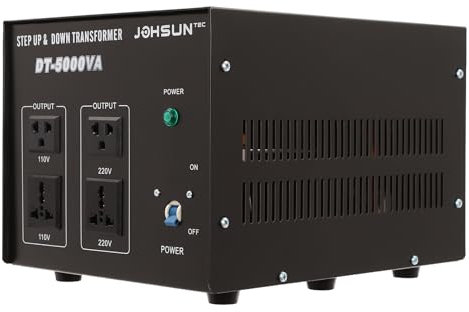 Trasformatore, Trasformatore, Trasformatore di tensione, Convertitore di tensione, Trasformatore 110/120V Elevatore e Abbassatore, per tutti gli apparecchi elettronici ed elettrici