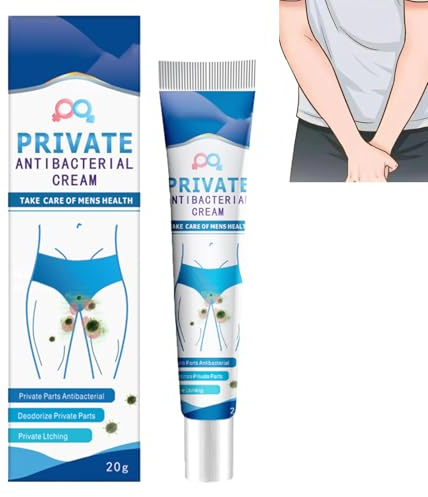 Crème Apaisante et Réparatrice,Crème de Traitement Itch,Crème de Traitement des Démangeaisons,Anti-démangeaisons pour Homme Crème Génitale Masculine Crème Topique Anti-démangeaisons