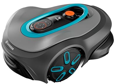 Gardena smart SILENO max 1500 m² Tondeuse robot: pour pelouses jusqu'à 1500 m², LONA Intelligence, Trim-to-Edge, DuoConnect, fonctionnement silencieux (19903-26)