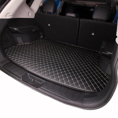 YHNQFB Kofferraum Schutzmatte für Skoda Yeti 2013, rutschfest Kofferraumwanne, Wasserdicht Antirutsch Kratzfest Cargo Teppich Schutzmatte, Auto Kofferraum,B-Beige