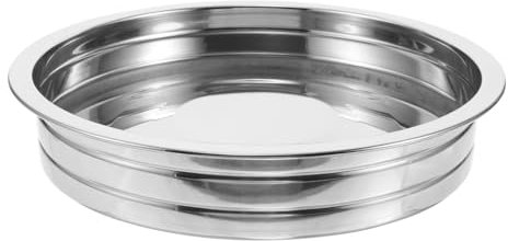 Alipis Pie Plate for Baking Communion Plate Stainless Steel Versatile for Church Home