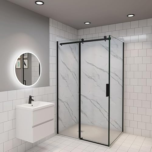 Aica Sanitär Dekowand Duschrückwand Zubehör Montage Aluminium Profile Montagezubehör 2pcs