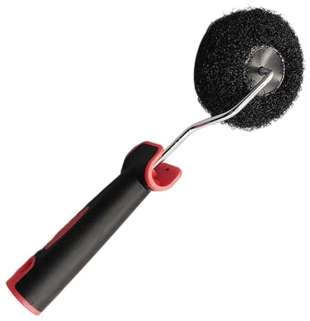 Qumiuu Farbrolle - Eckenroller Werkzeug | Wandfarbe Pinsel Und Roller - für Decke Wand Außenbereich Küche Bad Möbel Innenbereich