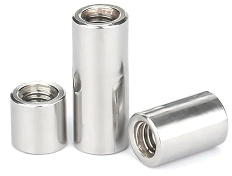 Verbindungsmutter aus Edelstahl 304, M8-M16, verschiedene Größen(M8x12x12(5pcs))