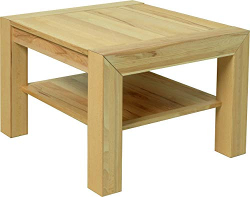 Couchtisch Wohnzimmertisch kernbuche massiv, geölt, 1202-44