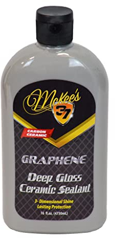 Graphene Deep Gloss Ceramic Sealant (1 Year Paint Sealant Top Coat Finishing Sealer for Ultra Gloss), 16 fl. oz.
