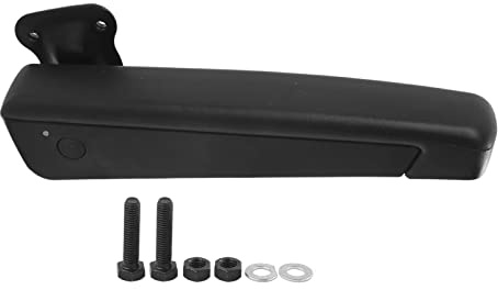 Armlehne für Autositz, verstellbar 0-120°, schwarz, rechts, universell, für Autos, Wohnmobile, LKWs, Boote.