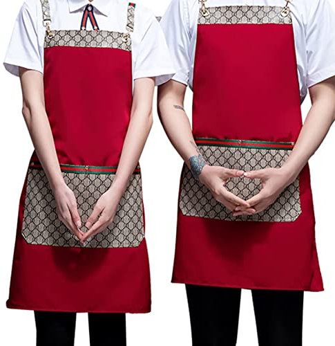 BATTTX Arbeitsschürze Herren,Robuste Werkzeugschürze For Männer, Arbeitsschürze Mit Werkzeugtaschen For Küche, Garten, Keramik, Werkstatt, Garage Und Mehr