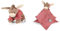 Sterntaler Spieluhr M Emmily & Schmusetuch L Esel Emmily, hellrot