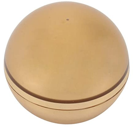 DOITOOL 1 Pc Coffret Boule De Crème Petit Bouteille Cosmétique Récipient Rond En Étain Boîte à Thé Ronde Contenant De Lotion Plastique Sphérique Boite En Étain Voyage