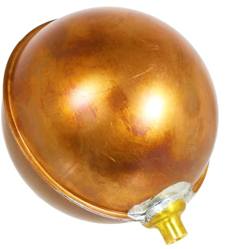SPARES2GO 4 1/2 Copper Ball Float Toilet Cistern Water Tank Ballcock Flush Valve (5/16 BSW Brass Thread)