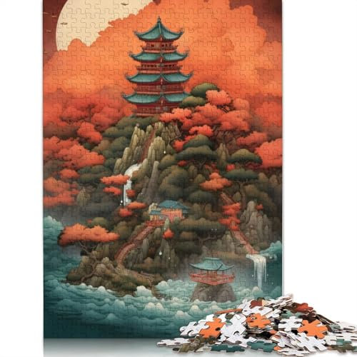 Fantasielandschaft, 38 Puzzles für Erwachsene, 1500 Teile, anspruchsvolle Familienspiele, Denkspiele für Kinder ab 12 Jahren, 1500 Teile (85 x 57 cm)