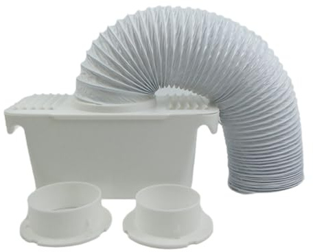 Qarmijaer Machine de séchage Réservoir d'eau Tuyau d'air en PVC Séchoir à Condensateur Condensateur
