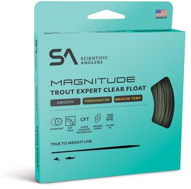 Scientific Anglers Magnitude Smooth Trout Expert 10' Clear Float Tip - Sage Green/Clear - Fly Line - WF6F