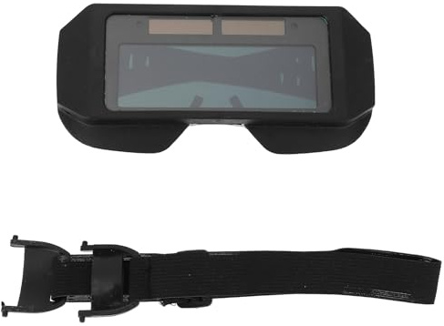 DECORNIJIA 1 Lunettes de Soudeur à Assombrissement Automatique Solaire Légères et Étanches Protection Professionnelle pour Soudeurs Soudage Industriel