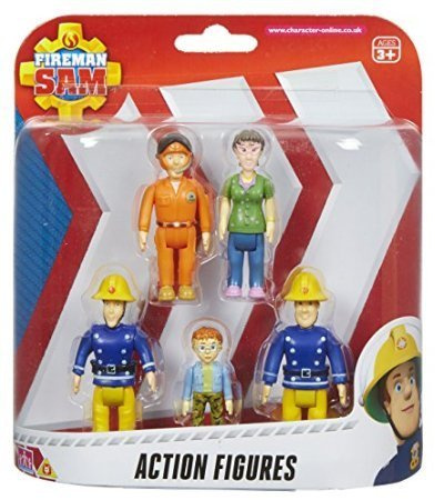 Fireman Sam Action Figures - Pack de 5 Figurines
