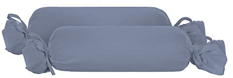 biberna Feinjersey Kopfkissenbezug 0077144 2X 15x40 cm blau