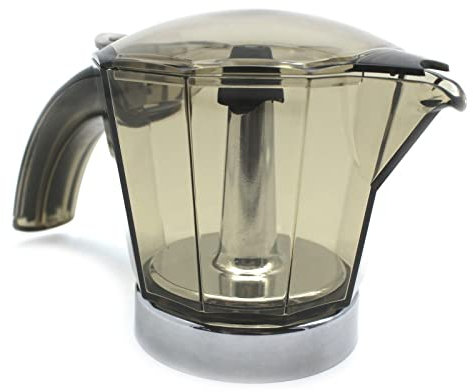 JPshop - Caraffa per caffettiera compatibile con Alicia De Longhi da 4 Tazze EMK4
