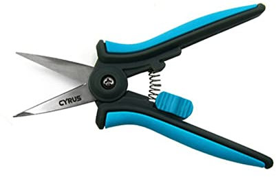 OUSIKA Manuelle Handschere Gartenschere Gartenschere Gartenschere Gartenschere Blumenscharfe Gartenhand Florist Bonsaischneider Mini Kleine Pflanze Blumenschere Gartenschere (Color : Yellow, Size : 15