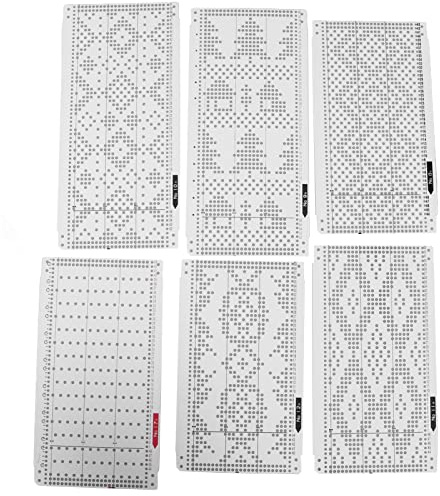 20 Muster Strickmaschinen-Lochkarte Blumen-Lochkarten Strickmaschinenzubehör Für KH860 KH868 KH891 KH892 KH893