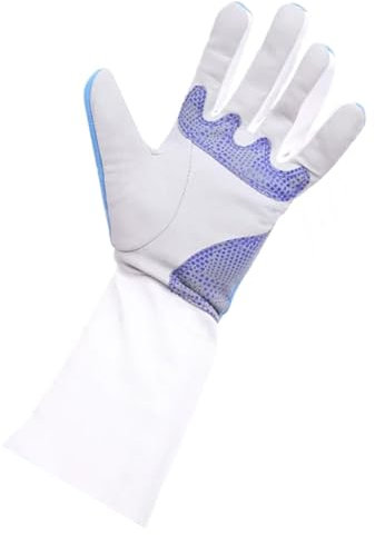 DJJYCTNM Fechthandschuhe für Florettdegen und Säbel – Fechtausrüstung Erwachsene und Kinderhandschuh – Fäustling aus Kunstleder für Fechtwettkämpfe und Kampfübungen – 1 Packung (Color : Left Hand, S