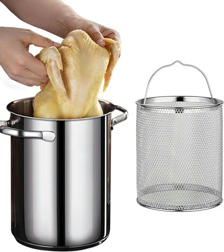 BTURYT 304 Stainless Steel Asparagus Pot, Vegetable Vaporizer And 4.1 L Asparagus, Paste Kit