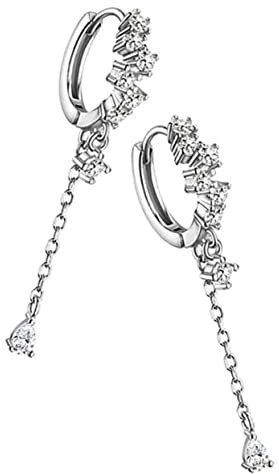 LIFKOME 4paare Dangle Ohrringe Mit - Tropfen Design Kettenohrringe Für Ohrhänger Für Besondere Anlässe Und Alltag