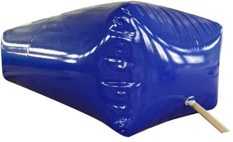 Wasserspeicherblase Wasservorratsbehälter mit großer Kapazität, tragbarer PVC-Wassersack, Wassersack for den Garten im Freien mit Wasserhahn, Notwassertank zur Bewässerung/Lagerung(1000L(264gal))