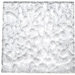 RISHORI Lastre Trasparenti in Fogli Acrilici Spessore 5mm Pannelli Increspati in Acrilico Pannelli Trasparenti Semplici E Unici per L'arredamento Della CASA,450x450mm
