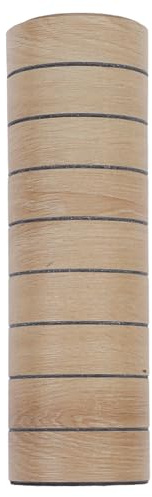 SEWOART Panneaux Muraux 3d Autocollants Imperméables pour Décoration Murale, Imitation Bois Marron 40cm X 300cm, Revêtement Mural Épais Isolant Phonique, la Cuisine et Salle de Bain