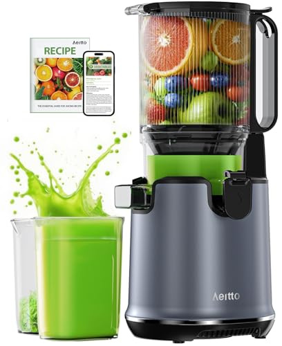 Aeitto Juicer Machines, 5.3 Extra Wide Mouth