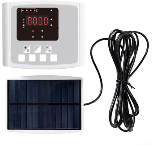 Arroseur automatique pour fleurs, système d'arrosage solaire à double pompe vocale pour balcon, jardin, plantes d'intérieur et espaces extérieurs compacts