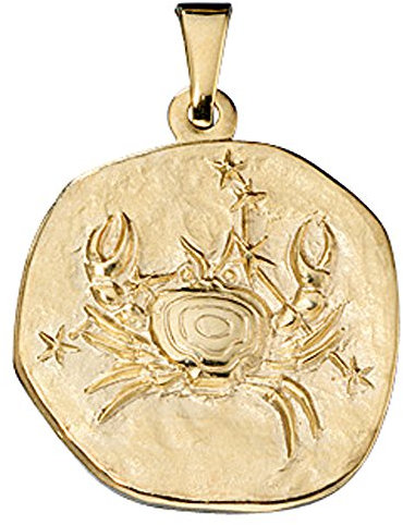 Jobo Sternzeichen-Anhänger Krebs aus 8 Karat 333 Gold