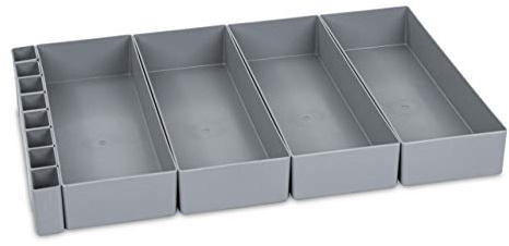 aidB Einsatzkästen - Set 1/4 Unterteilung für Euroboxen 600x400x75