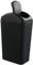 Uumitty 14 Litre Plastic Kitchen Indoor Swing Bin Dustbin, Black, 1 Pack, F