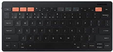 Samsung Smart Wireless Keyboard Trio 500 compatibile con laptop, smartphone e tablet, colore nero