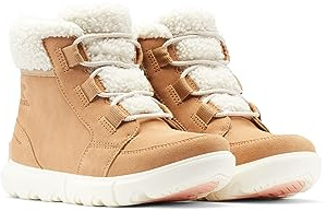 Sorel Femme Explorer Carnival Wp Bottes D'hiver Imperméables, Canoe Sea Salt Explorer 2 Carnival Cozy, 39.5 EU