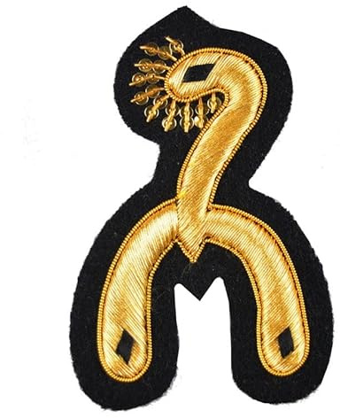 Instructeurs d'équitation – Royal Horse Guards/Dragons, troupe royale, artillerie royale de chevaux – Badge de l'armée britannique