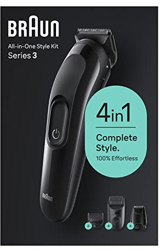 Braun SK3400 Series 3 All-in-One Style Kit, Schwarz