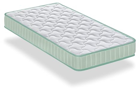 Dormio - Colchón Cuna Viscoelástico Transpirable, antiácaros, antibacterias. Núcleo eliocel puro alta densidad. Tamaño 70x140 altura 12cm.