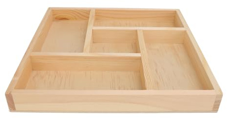 Caja Sensorial de Madera de Juguete para Niños Pequeños, Desarrollo Educativo del Aprendizaje Motor Fino, Bandeja de Madera de Haya, Actividades Divertidas para el Aprendizaje en