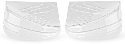 Yitexin 3 couches réglables en médial et latéral talonnette silicone, Supination adhésive talonnette, Chaussure orthopédique semelles orthopédiques (Clair)