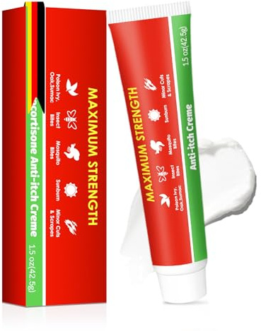 Crema calmante 40g, Riduce Prurito, Con Ingredienti di Qualità, per Uso Quotidiano, rinfrescante e Lenitiva, Sollievo rapido dal Prurito per Puntura di Zanzara, medusa e altri insetti