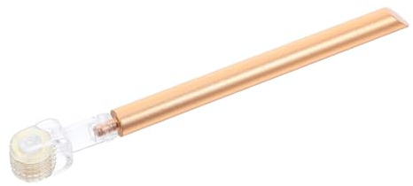 SMASOLO Eyebrow Care Massager Roller with Stainless Steel Handle and 0.5mm Replaceable Head, Mini Eyebrows Shaper Tool for Hairline Styling and Facial Sculpting, Daily Beauty Tool