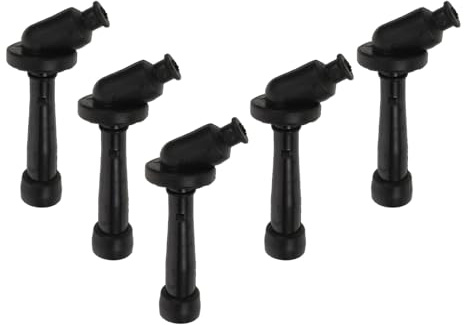 Alipis Lot de 5 Capuchons de Bougies d'Allumage Clignotants Haute Performance pour Motos Quads et Scooters Tout- Résistants à la Chaleur Compatibles et Optimisés pour Usage Off-Road