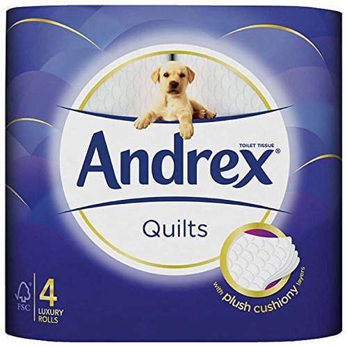 Andrex Quilts Toilet Roll Tissue Paper - 40 Rolls by Andrex