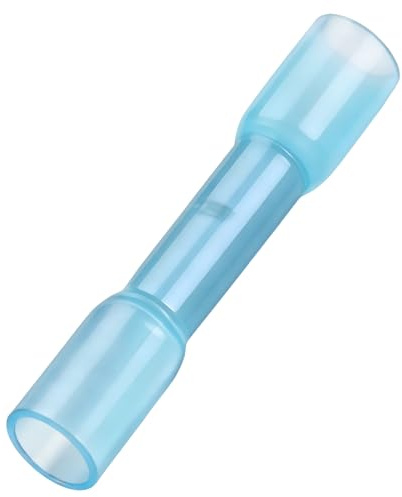 Heschen Connettore termorestringente isolato BHT2 1,5-2,5 mm² (16-14 AWG), guaina per cavi elettrici, confezione da 50