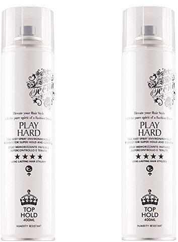 Laque pour Cheveux Professionnelle tenue forte 800 ml Tecna The Spa lMZ Play Hard 800 ml PROMOTION 400 ml x2 expédition gratuite
